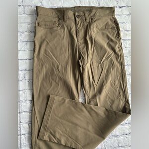 PRANA slim fit mens size 32 x 30 pants